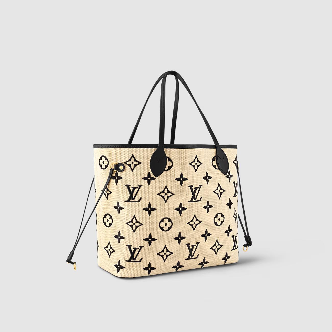 Túi Louis Vuitton Neverfull MM Nữ Đen Be By The Pool